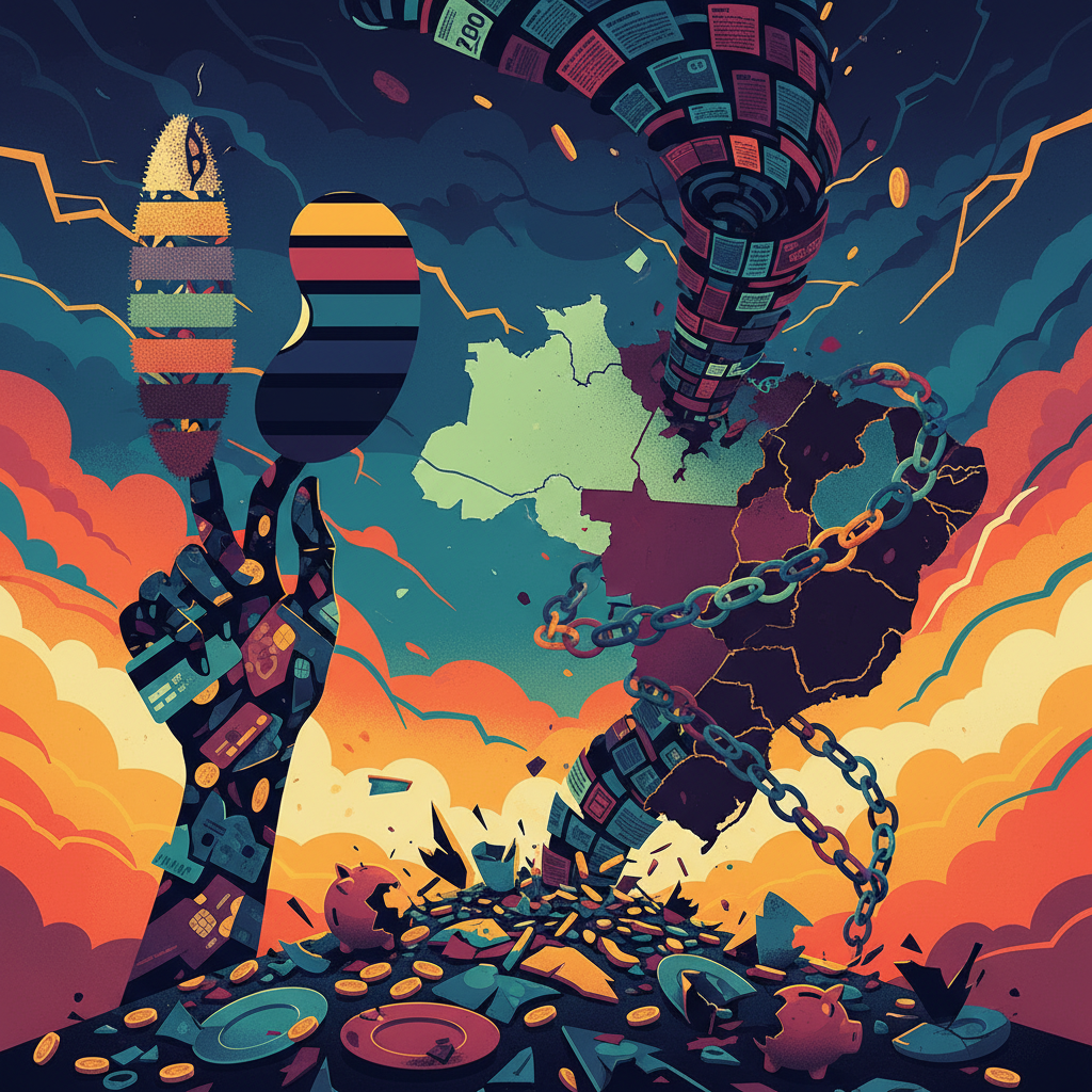 Parcelado em doze vezes: o arroz, o feijão e a ruína de um país que aprendeu a dever pra comer