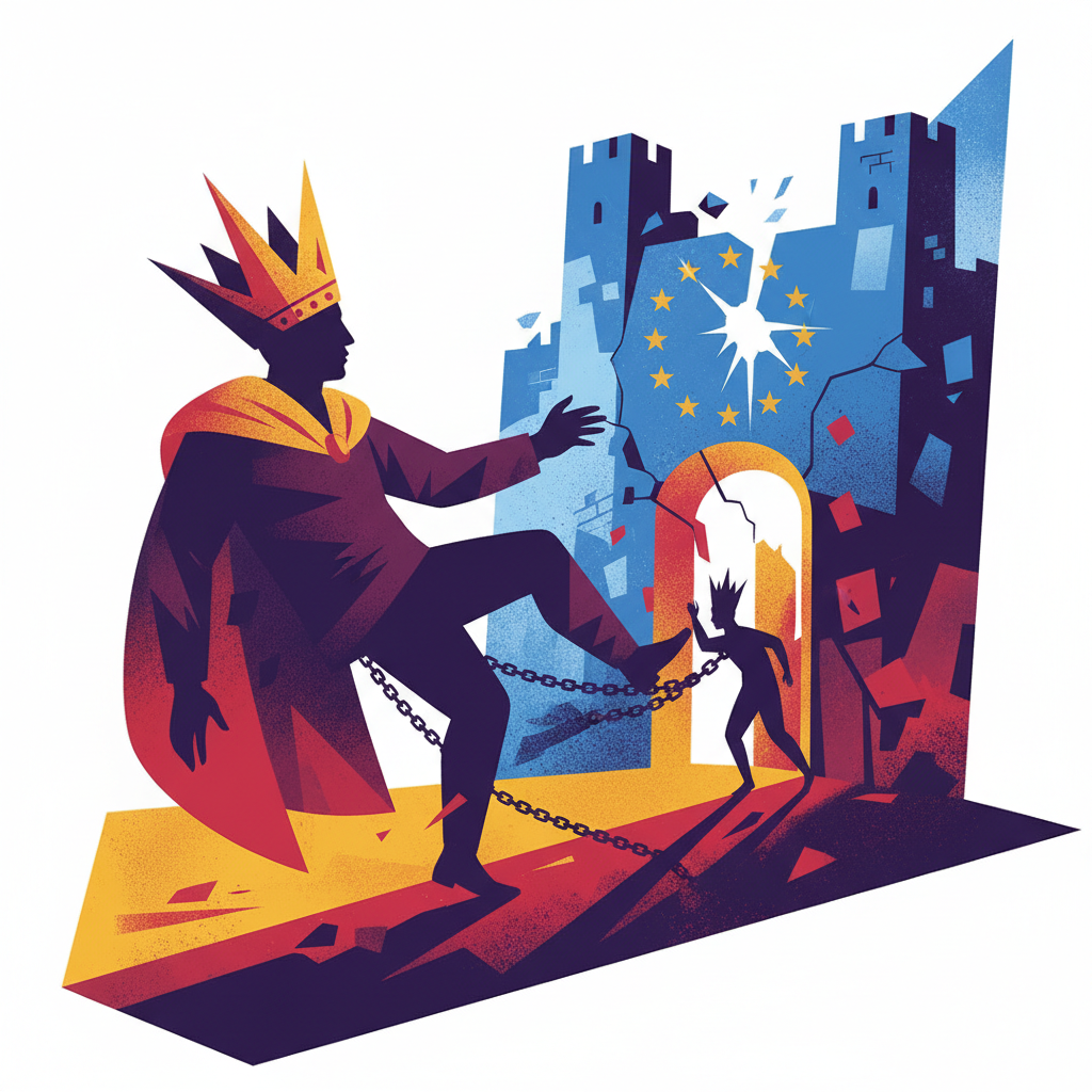 O czar que venceu Bruxelas foi derrubado por alguém do próprio quarto