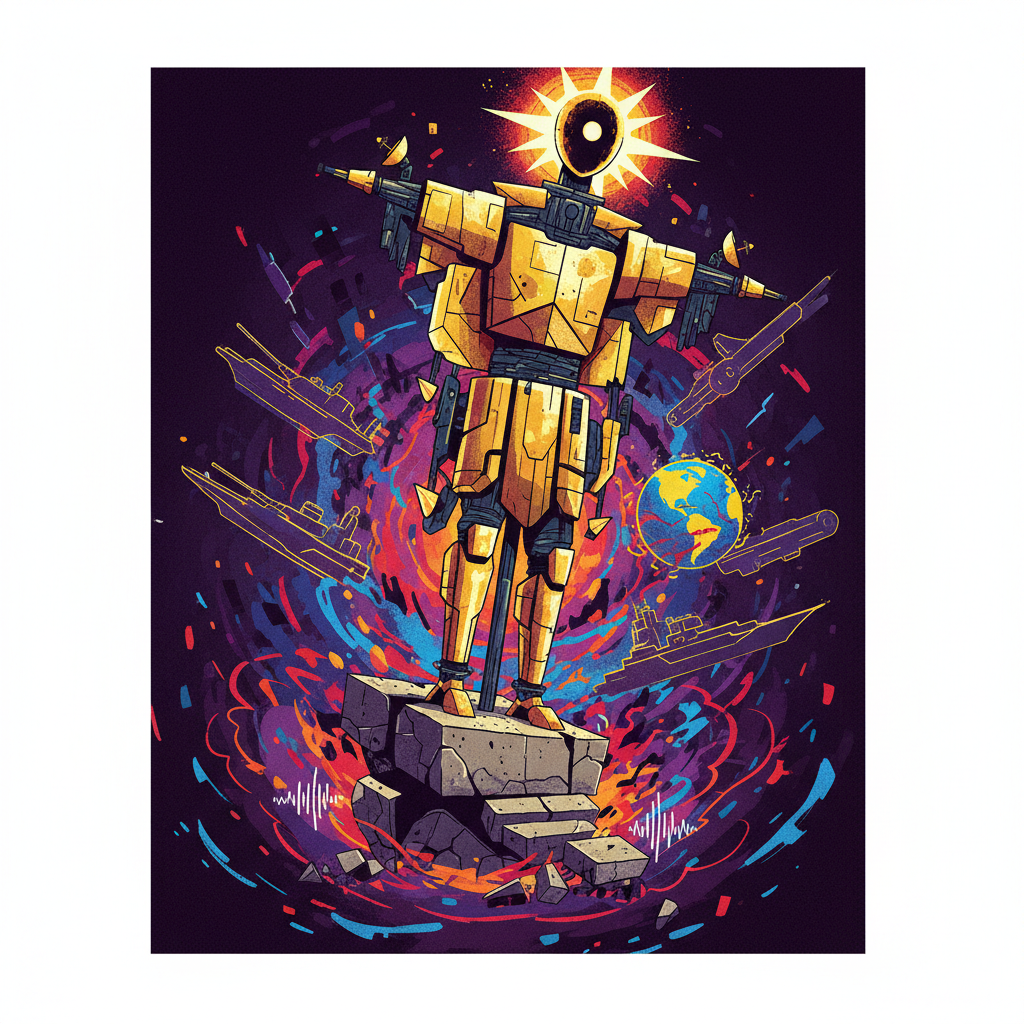 O Espantalho de Ouro: quando a maior potência militar da Terra vira ruído de fundo