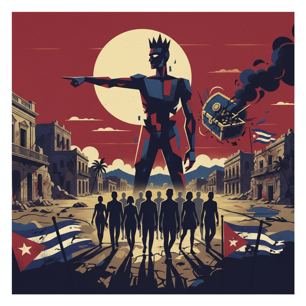 Cuba: a elite que não existe manda o povo morrer pela pátria que destruiu