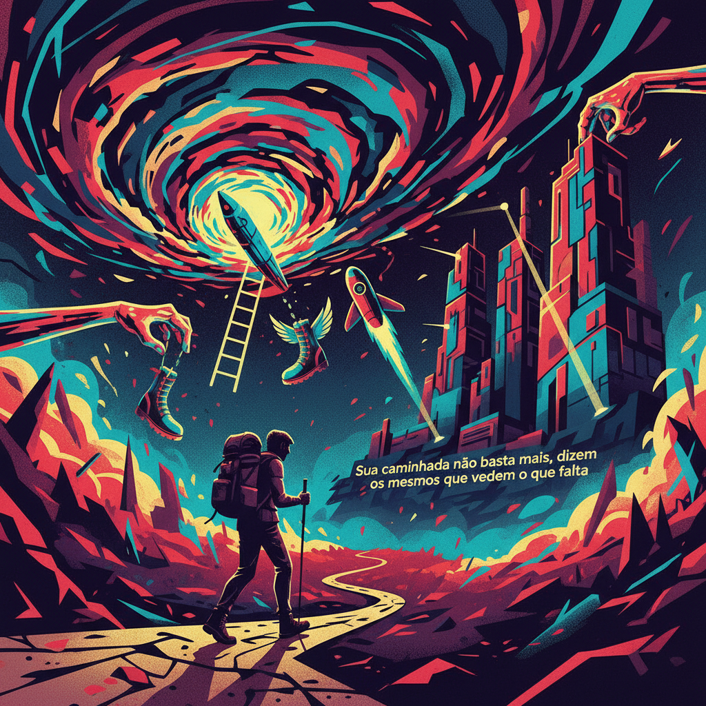 Sua caminhada não basta mais, dizem os mesmos que vendem o que falta