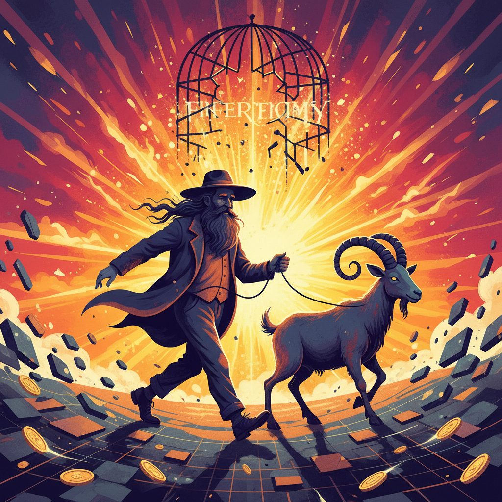 71 anos, uma cabra e a liberdade que o Estado não conseguiu tributar