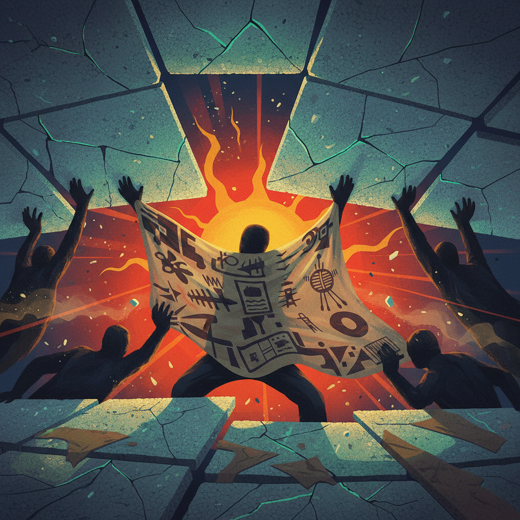 O isopor no teto e a arte nacional de esconder o que não se pode consertar