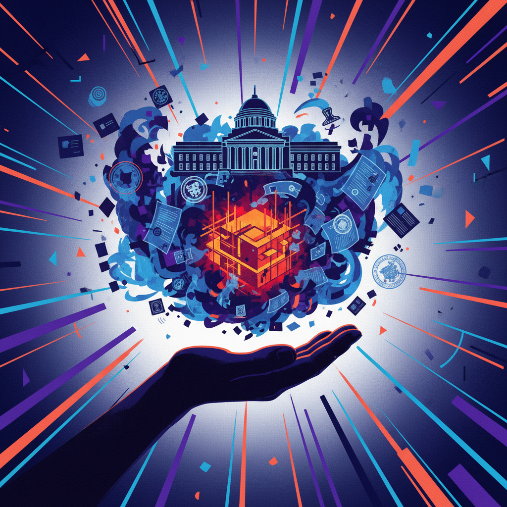 Quarenta metros quadrados de obra e duzentos metros quadrados de Estado no seu bolso