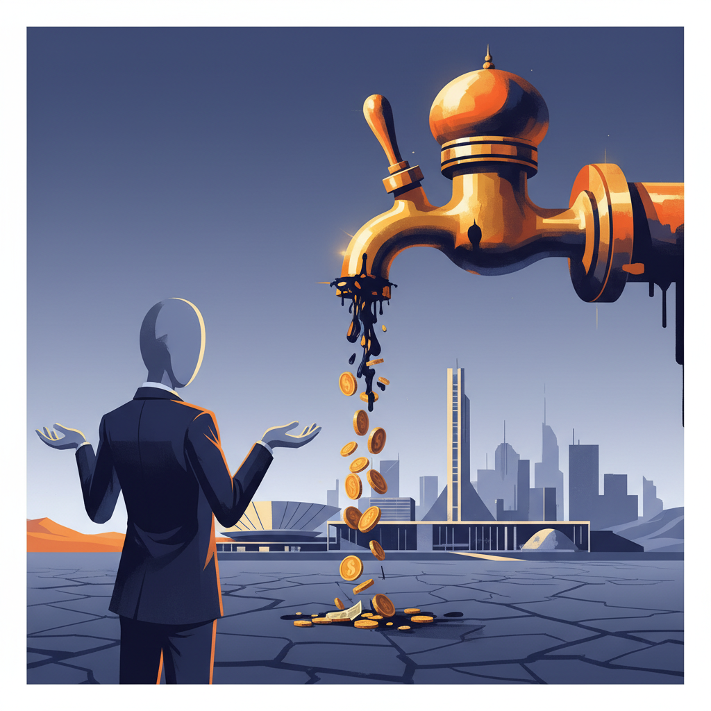 O Golfo fechou a torneira e Brasília faz cara de paisagem