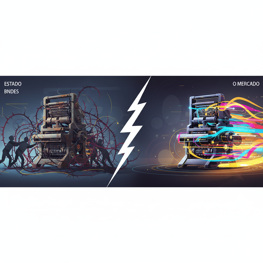 A impressora que vence sem BNDES: como o mercado resolve o que o Estado não consegue