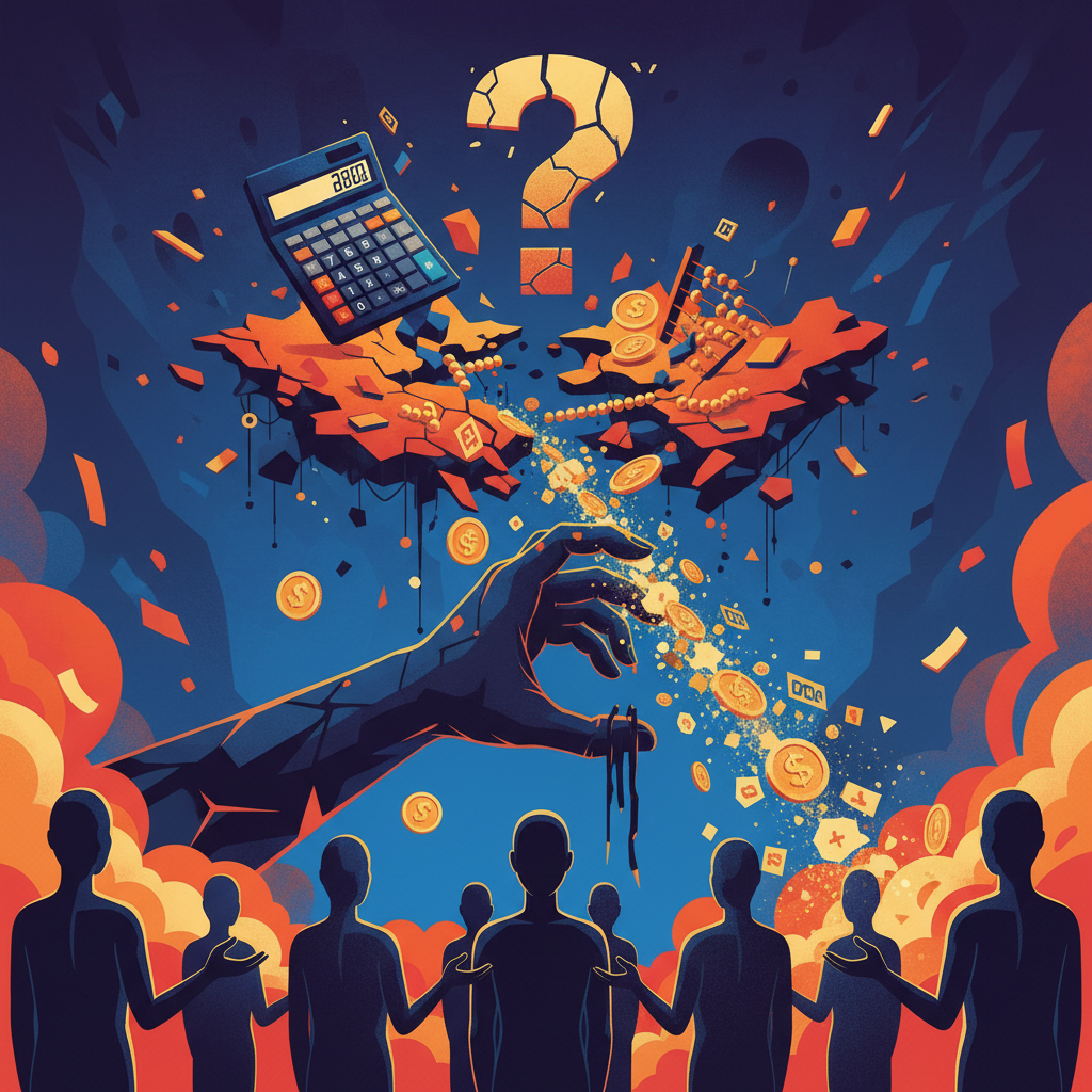 A nação que não sabe fazer conta também não sabe contar o que te roubam