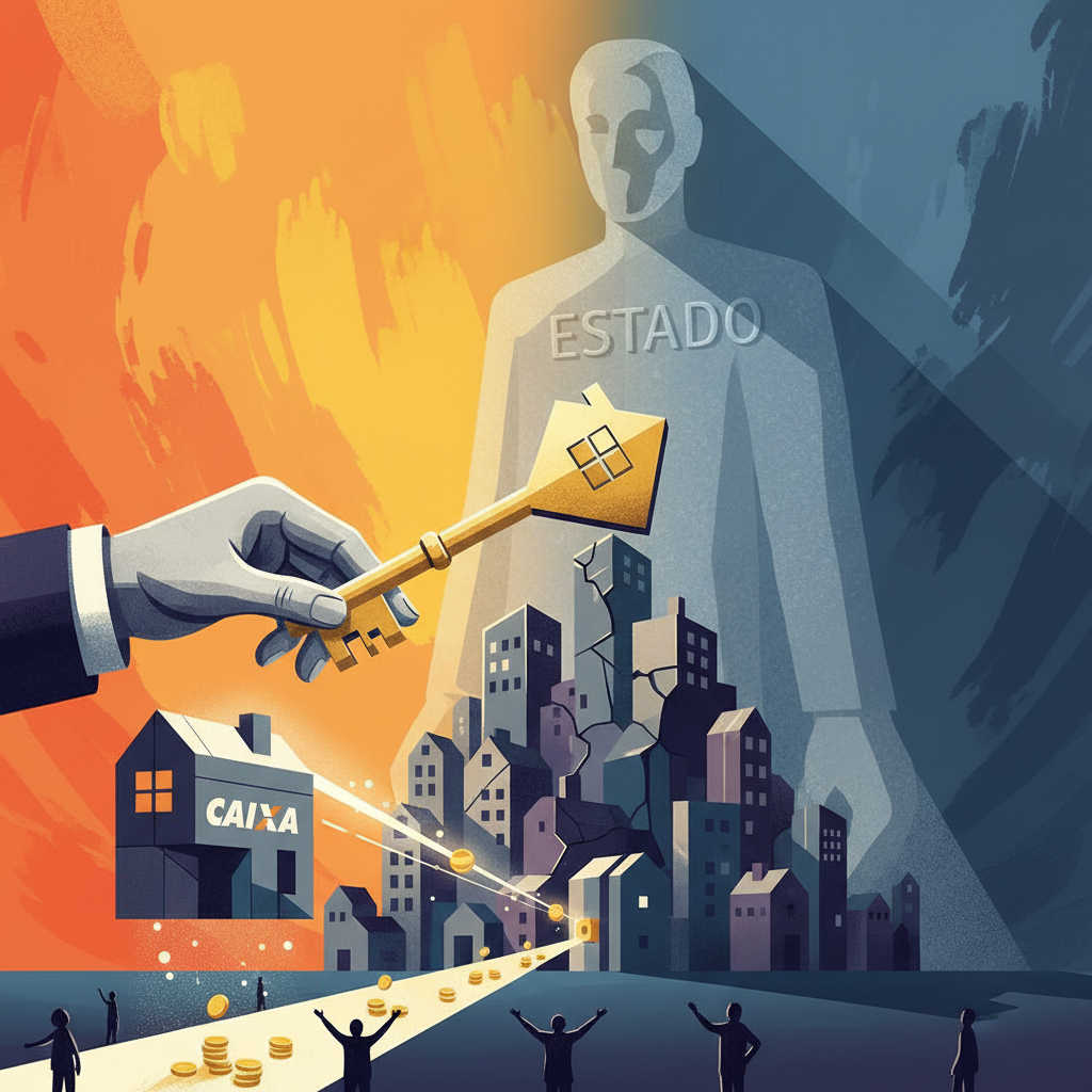 A Caixa te financia a casa que o Estado tornou inacessível