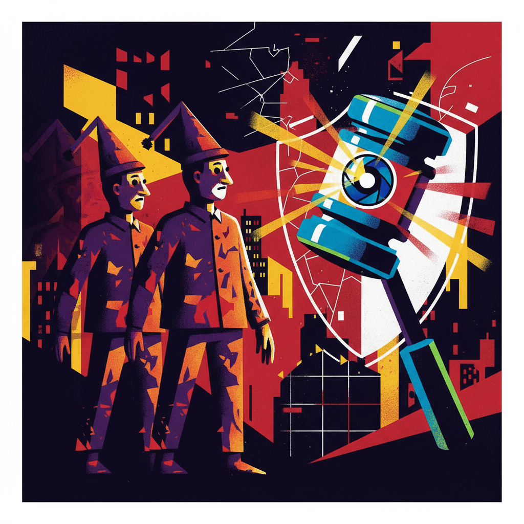 O idiota reincidente e a lei que só existe quando a câmera está ligada