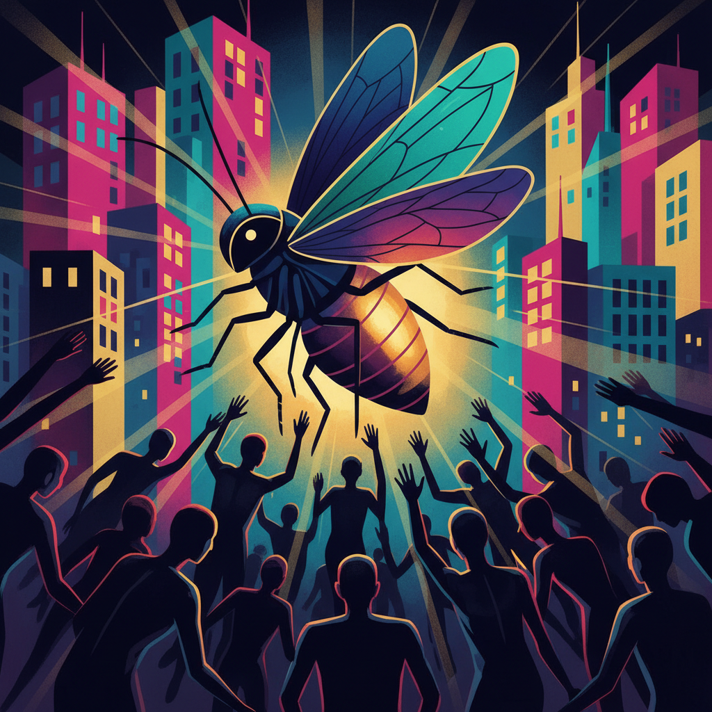 O vaga-lume produz a própria luz. Você sabe quem vive da sua?