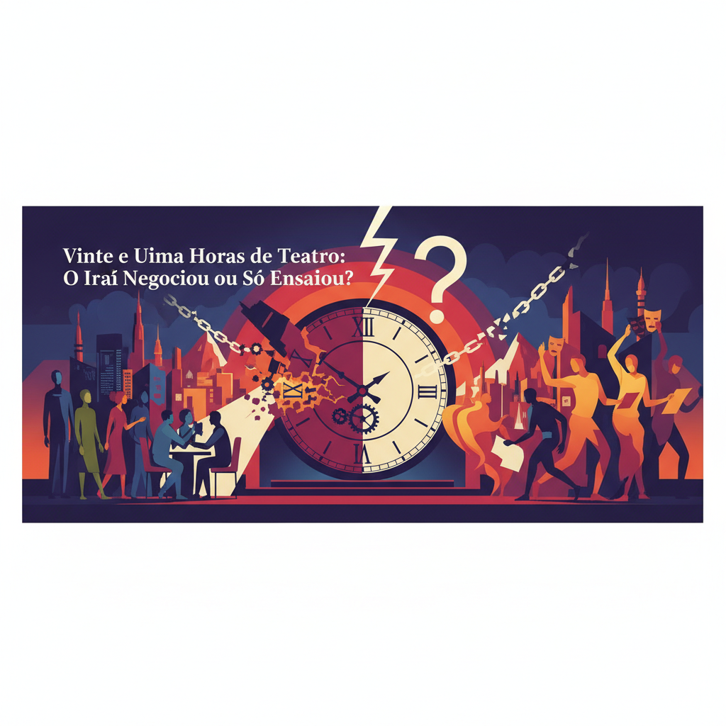 Vinte e Uma Horas de Teatro: O Irã Negociou ou Só Ensaiou?