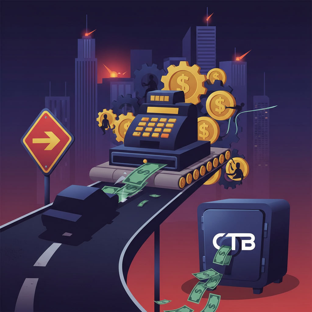 A faixa errada e o caixa certo: o CTB como instrumento de arrecadação disfarçado de ordem