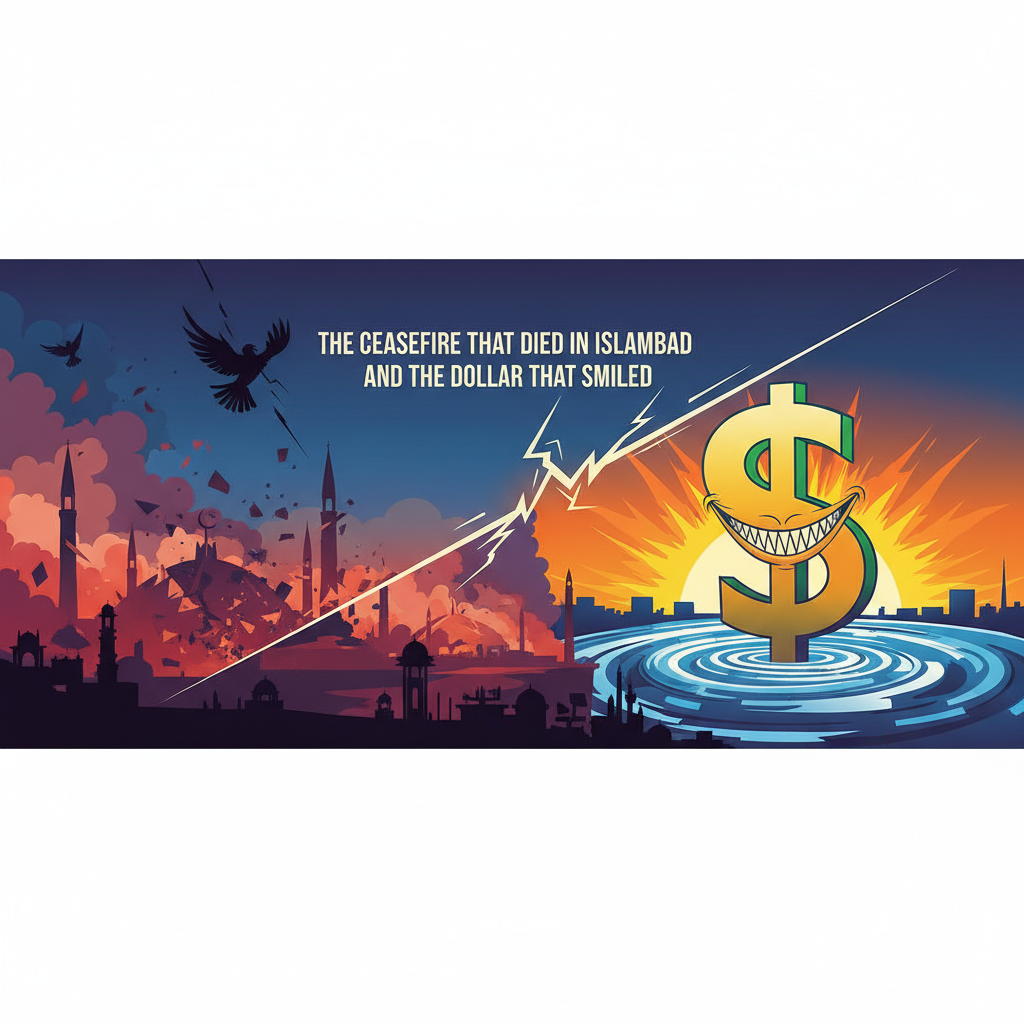 ** O Cessar-Fogo Que Morreu em Islamabad e o Dólar Que Sorriu