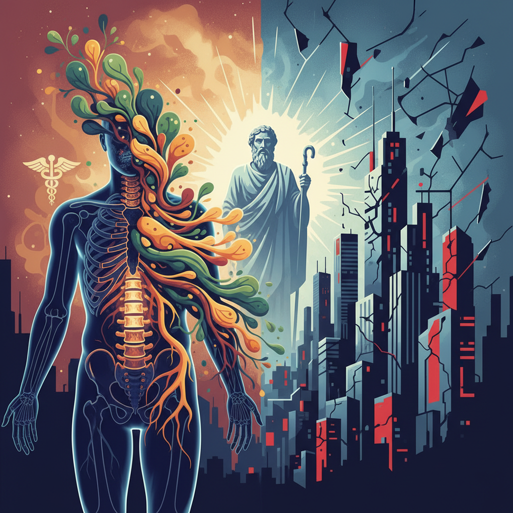 O corpo sabe o que o planejador esqueceu: Hipócrates ainda tem razão