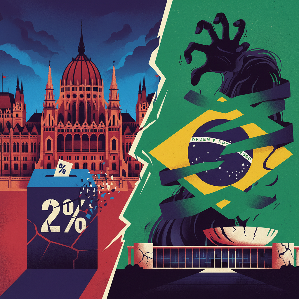 A esquerda húngara recebeu 2% dos votos. No Brasil, isso seria chamado de democracia ameaçada
