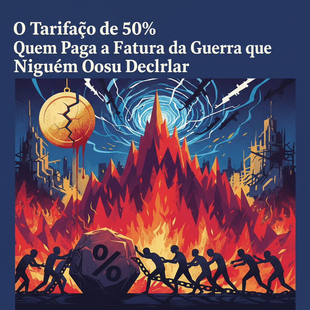 O Tarifaço de 50%: Quem Paga a Fatura da Guerra que Ninguém Ousou Declarar