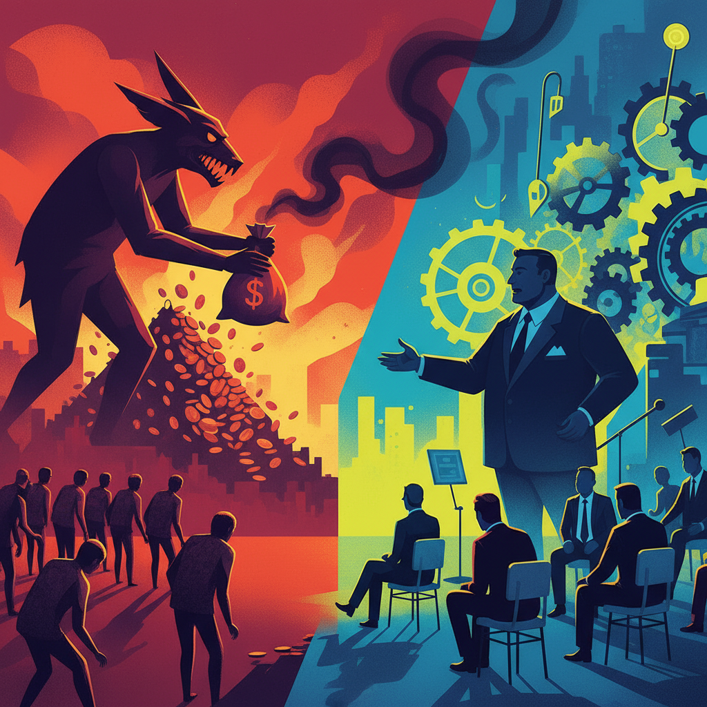 O Centrão dá conselhos de moderação como o agiota dá conselhos de finanças