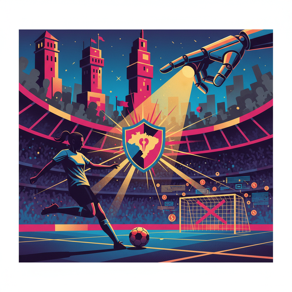 O gol que ninguém pagou: quando o futebol feminino vira vitrine de Estado