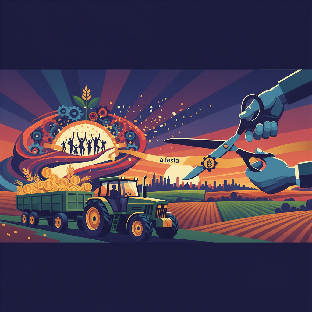 Agrishow: o agro financia a festa e o sistema sindical corta a fita