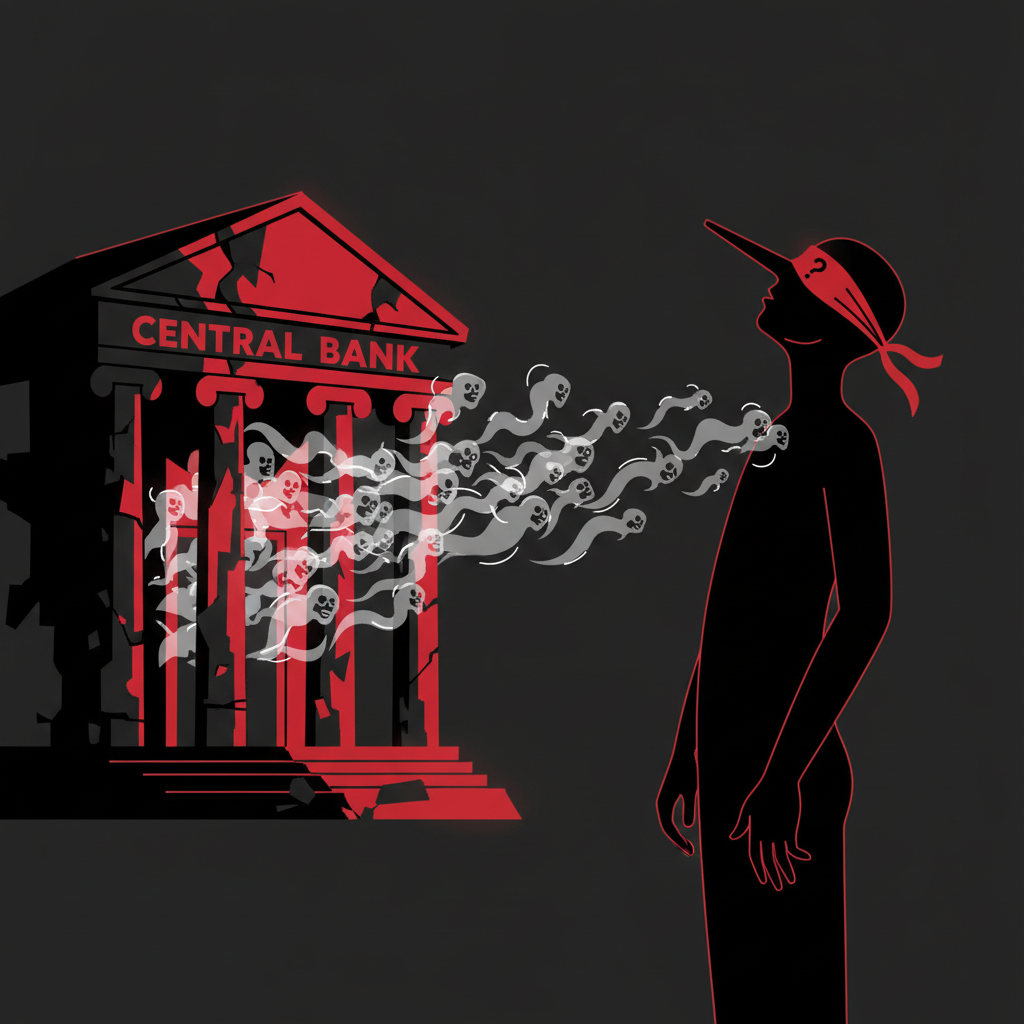O Banco Central aprovou capital fantasma e fingiu não ver