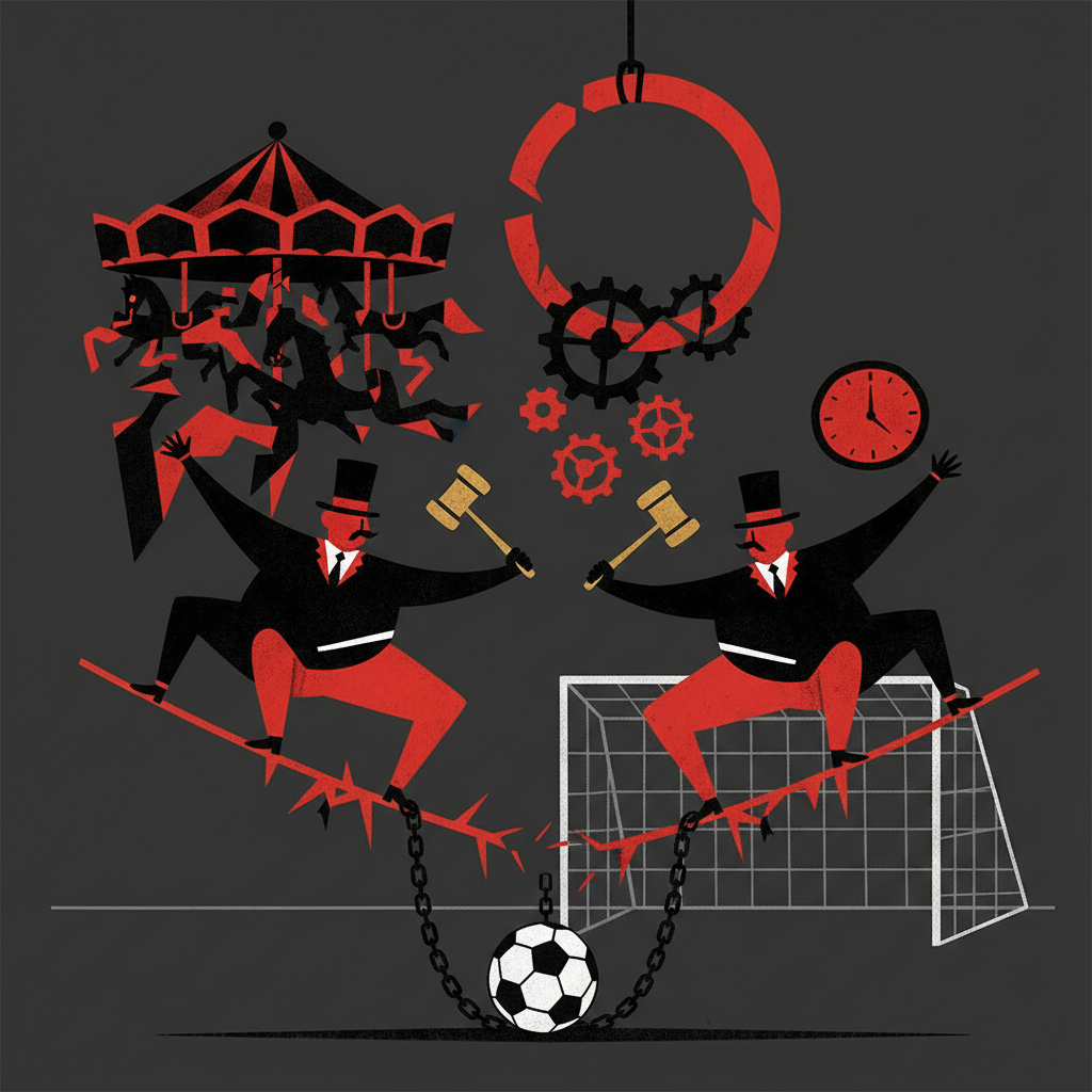 O circo dos bilionários: quando o jogo é decidido antes da bola subir