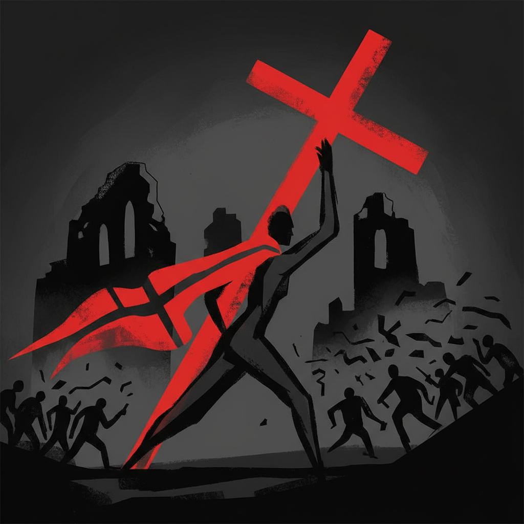 O santo que virou bandeira: quando a cruz de São Jorge marcha contra quem ela nunca pertenceu