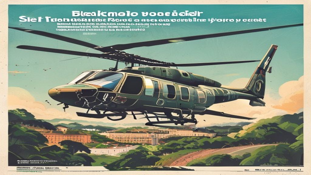Setenta milhões pairando no ar: o Black Hawk que ninguém quer explicar