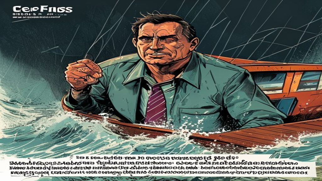 CFO embolsa 137 mil dólares e foge do próprio barco antes da tempestade