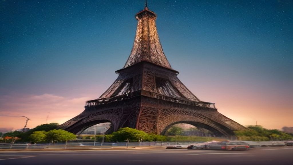 Torre Eiffel vira palanque do constrangimento: mulheres somem para agradar visita hindu