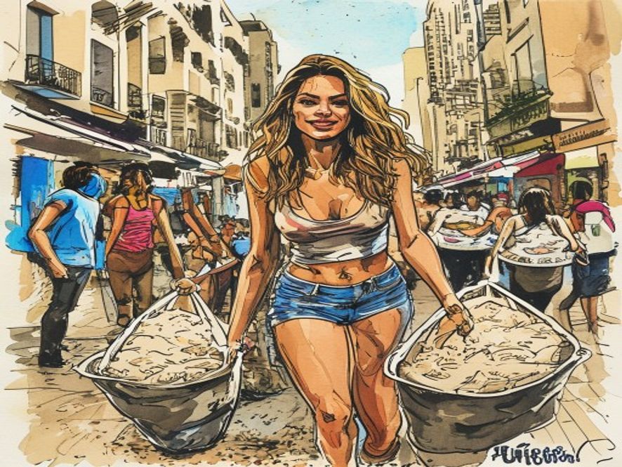 O camarote de areia em Copacabana é a aula de economia que nenhuma faculdade ensina