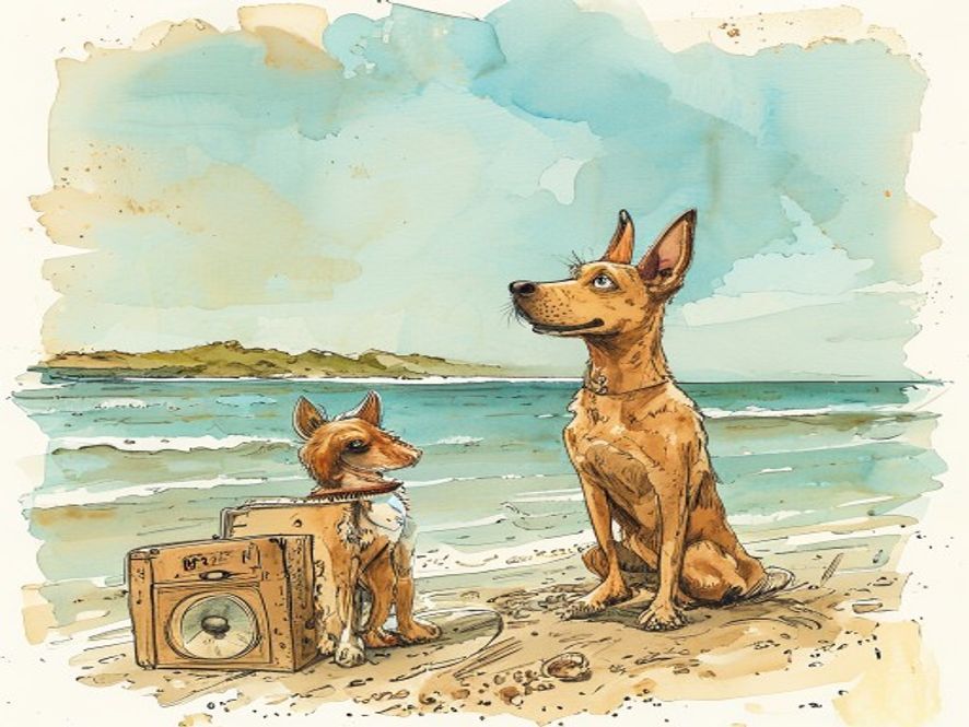 Na praia de SC, até o latido do cachorro precisa de alvará da prefeitura