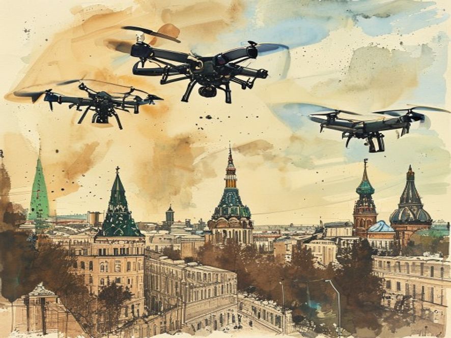 Drones sobre Moscou, contratos sobre Washington: a guerra que enriquece sempre os mesmos